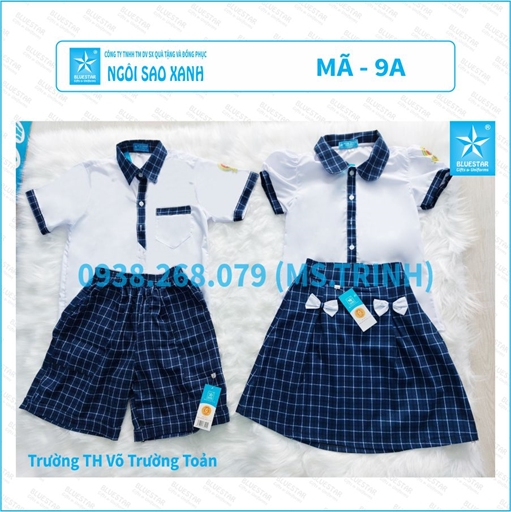 ÁO HỌC SINH NAM 9A - TIỂU HỌC VÕ TRƯỜNG TOẢN